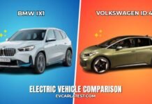BMW iX1 vs Volkswagen ID.4 BMW iX1 vs Volkswagen ID.4