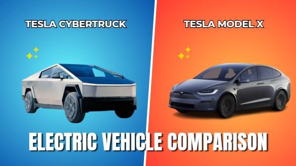 Tesla Cybertruck vs Tesla Model X