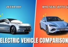 Zeekr 001 vs BYD Seal (Atto 4)