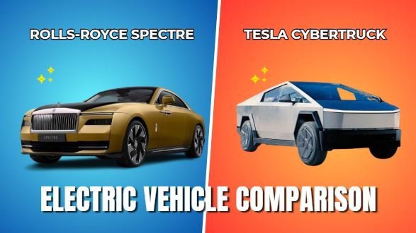 Rolls-Royce Spectre vs Tesla Cybertruck