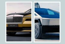 Rolls-Royce Spectre vs Tesla Cybertruck
