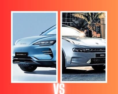 BYD Seal U vs Zeekr 001