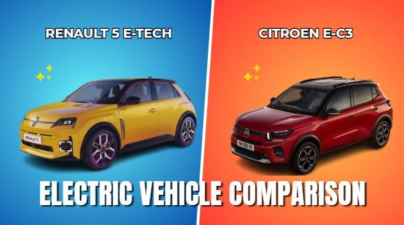 Renault 5 E-Tech vs Citroen e-C3