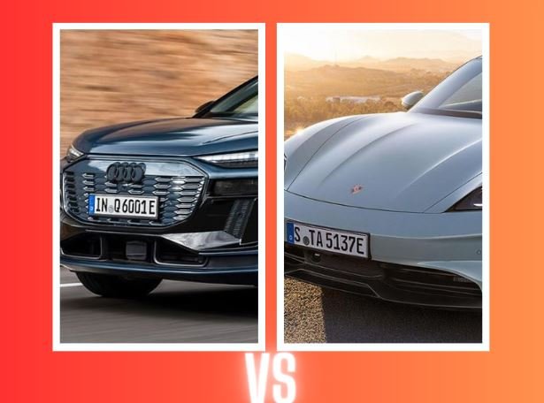 Porsche Taycan vs Audi Q6 e-tron Audi Q6 e-tron vs Porsche Taycan