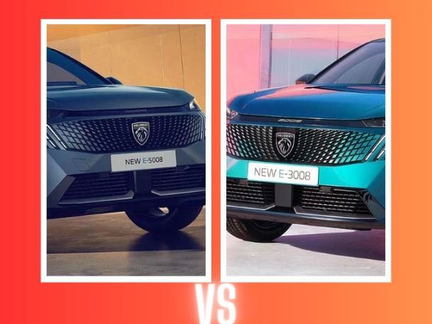 Peugeot e-5008 vs Peugeot e-3008