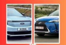 Ford Explorer vs Lexus UX 300e