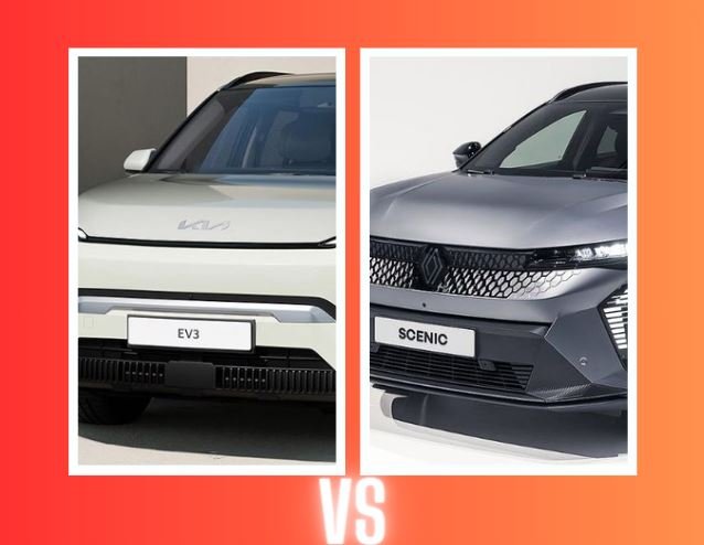 Kia EV3 vs Renault Scenic E-Tech Kia EV3 vs Renault Scenic E-Tech