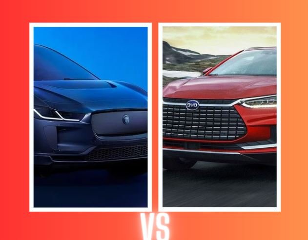 Jaguar I-Pace vs BYD Tang Jaguar I-Pace vs BYD Tang