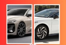 Audi A6 Sportback e-tron vs Volkswagen ID.7 Audi A6 Sportback e-tron vs Volkswagen ID.7
