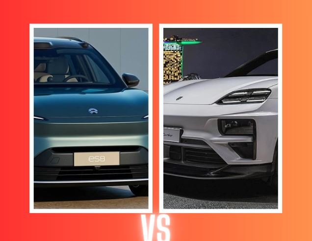 Nio EL8 vs Porsche Macan Nio EL8 vs Porsche Macan