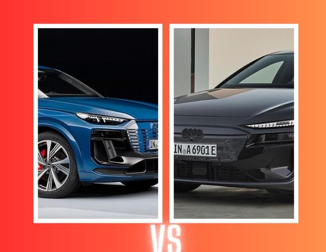 Audi Q6 Sportback e-tron vs Audi A6 Sportback e-tron