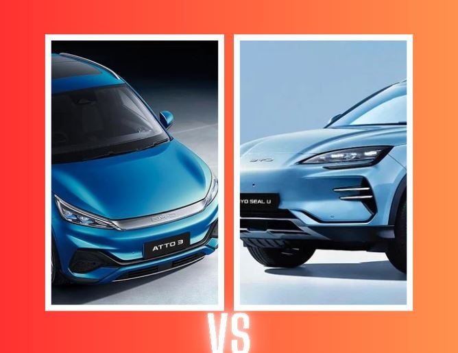 BYD Atto 3 vs BYD Seal U
