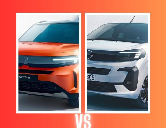 Opel Frontera Electric vs Opel Zafira