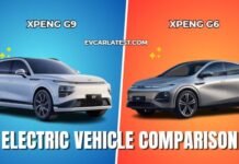 XPeng G9 vs XPeng G6 XPeng G9 vs XPeng G6