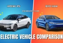 XPeng P5 vs BYD Han XPeng P5 vs BYD Han