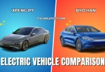 XPeng P7 vs BYD Han XPeng P7 vs BYD Han