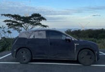 Another Spy shot of Nio Firefly; shows body side