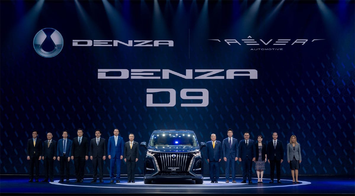 BYD's Denza D9 premium AWD SUV hits Thai market