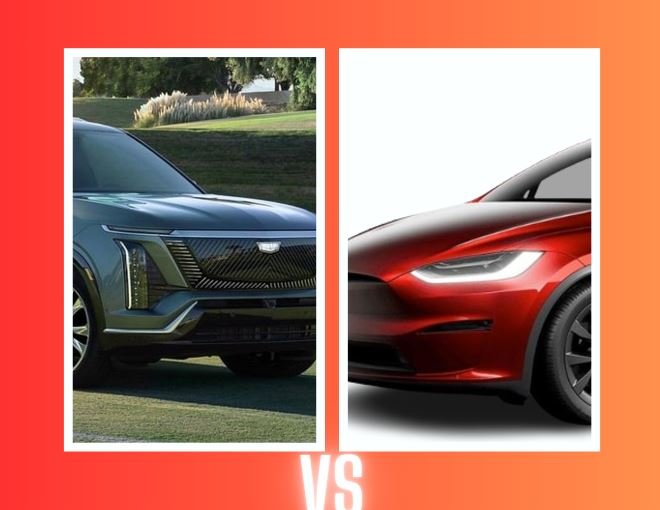 Cadillac Vistiq vs Tesla Model X