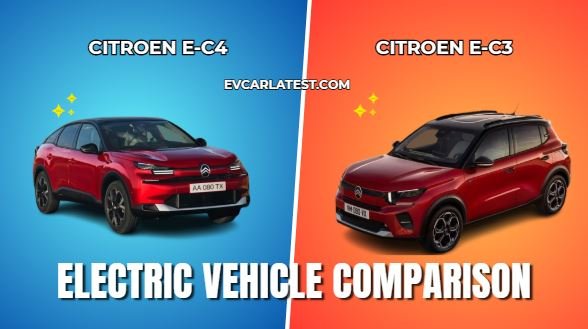 Citroen e-C4 vs Citroen e-C3 Citroen e-C4 vs Citroen e-C3