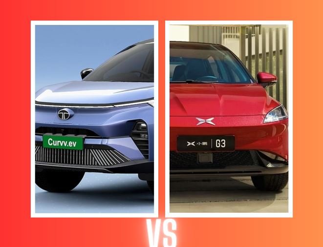 Tata Motors Curvv.ev vs XPeng G3 Tata Motors Curvv.ev vs XPeng G3