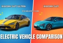 Xiaomi SU7 Ultra vs Xiaomi SU7 Xiaomi SU7 Ultra vs Xiaomi SU7