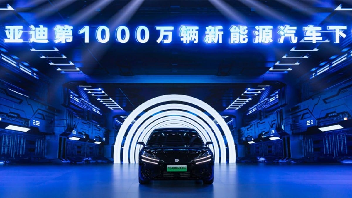 Denza Z9 Marks BYD 10 million electrified vehicles milestone