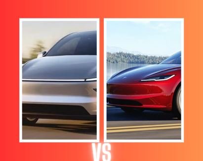 Tesla Model Y 2025 vs Tesla Model 3
