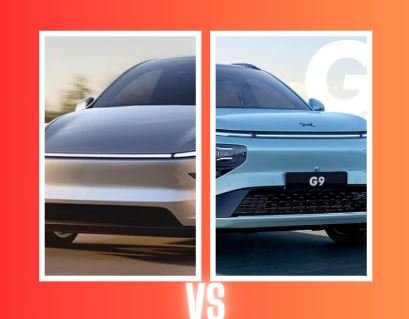 Tesla Model Y 2025 vs XPeng G9 Tesla Model Y 2025 vs XPeng G9