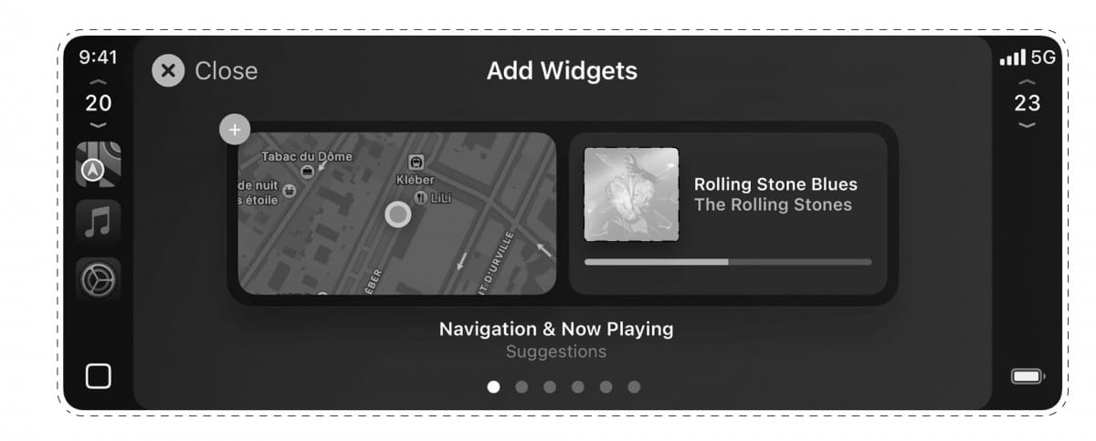 Apple CarPlay 2.0 Update will support widgets