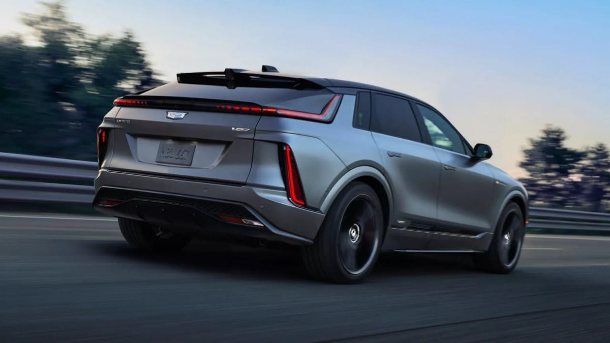 Cadillac introduced the 2026 Lyriq-V electric SUV