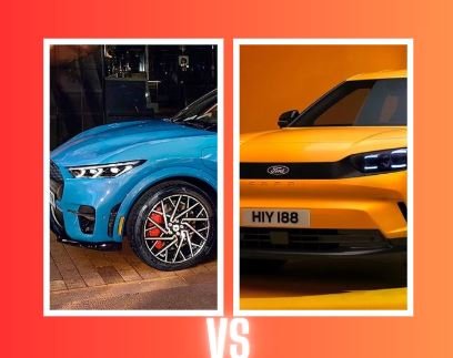 Ford Mustang Mach-E GT vs Ford Capri Ford Mustang Mach-E GT vs Ford Capri