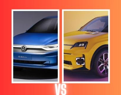 Volkswagen ID. 2all vs Renault 5 E-Tech Volkswagen ID. 2all vs Renault 5 E-Tech