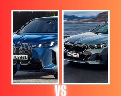 BMW iX vs BMW i5 Touring