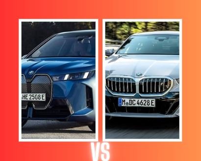 BMW iX vs BMW i5