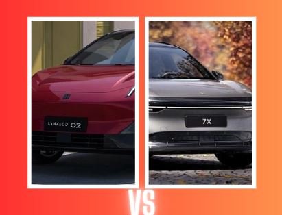 Lynk & Co 02 vs Zeekr 7X Lynk & Co 02 vs Zeekr 7X