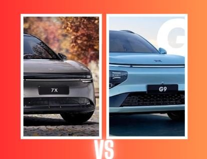 Zeekr 7X vs XPeng G9 Zeekr 7X vs XPeng G9