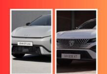 Kia EV4 hatchback vs Peugeot e-408