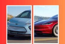 Chevrolet Bolt EV vs Tesla Model 3
