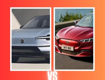 Volvo EX30 vs Ford Mustang Mach-E Volvo EX30 vs Ford Mustang Mach-E