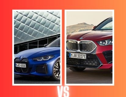 BMW i4 vs BMW iX2 BMW i4 vs BMW iX2