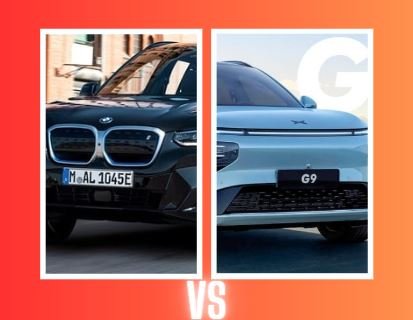 XPeng G9 vs BMW iX3 BMW iX3 vs XPeng G9