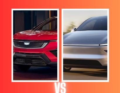 Cadillac Optiq vs Tesla Model Y Cadillac Optiq vs Tesla Model Y