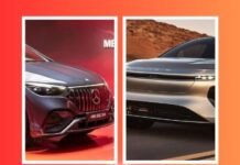 Mercedes EQE SUV vs Lucid Gravity