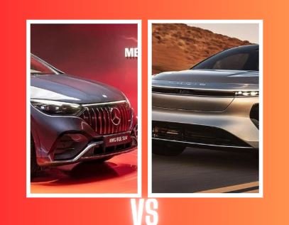 Mercedes EQE SUV vs Lucid Gravity