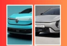 Nissan Leaf vs Kia EV4 hatchback