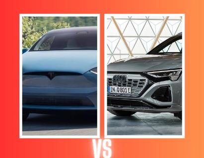 Tesla Model X vs Audi Q8 e-tron