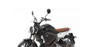 2025 Cheapest Electric Motorcycles in the UK and US Super Soco TC Electric Motorcycle - Single Battery