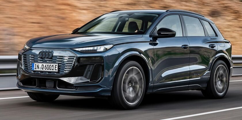 Audi Q6 e-tron front