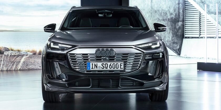 Audi Q6 e-tron front